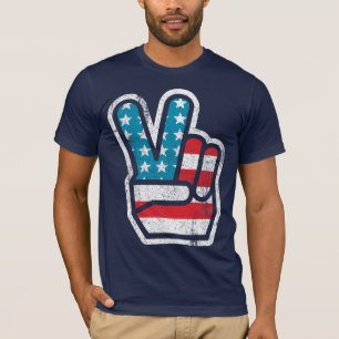 『ピース・フォー・アメリカ・シャツ』 Tシャツ