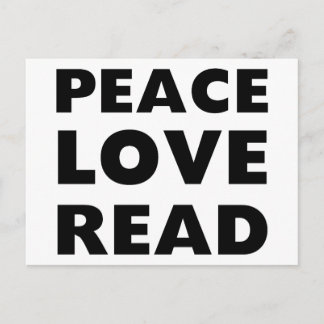 『ピース・ラブ読』 ポストカード