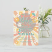 ピース・ラブ・アンド・パーティ ヒッピーパーティー 招待状 (スタンド正面)