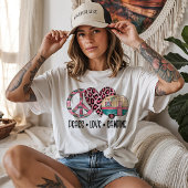 ピース ラブ キャンピング トライブレンドTシャツ