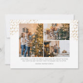 ピース ラブ ジョイ スクリプト フル フォト シーズンカード (裏面)