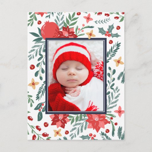 ピース ラブ ジョイ | フォト ホリデー カード (正面)