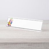 ピース·ラブ デスクネームプレート (正面)