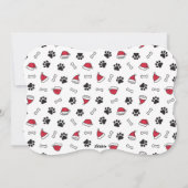 ピース＆ラブ パピー シーズンカード (裏面)