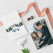 ピース＆ラブ ヴィンテージ バン クリスマス ホリデー フォト