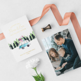 ピース＆ラブ ヴィンテージ バン クリスマス ホリデー フォト