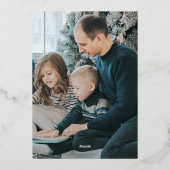 ピース＆ラブ ヴィンテージ バン クリスマス ホリデー フォト (裏面)