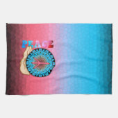 ピース~太陽 キッチンタオル (横)