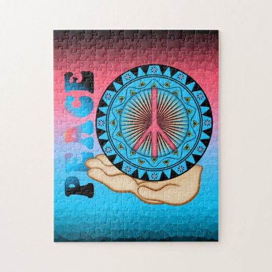 ピース～太陽 ジグソーパズル (縦)