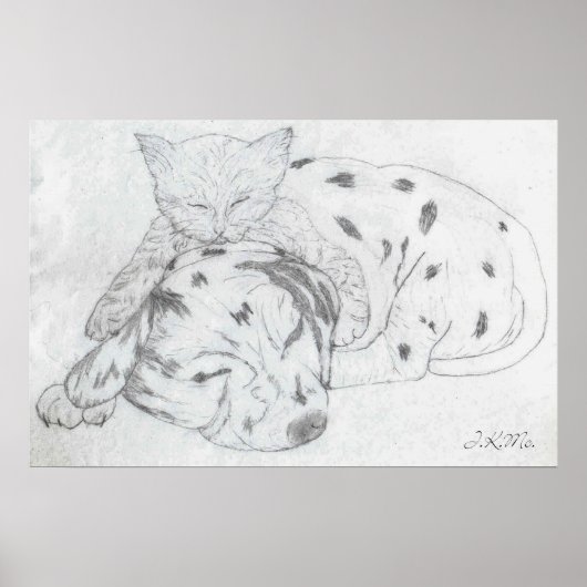 ピース&調和ウォールデコール ポスター (正面)