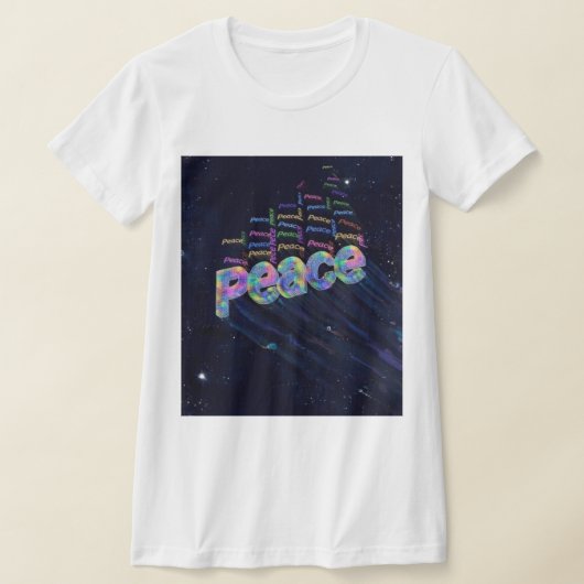 ピースTシャツ Tシャツ (レイダウン)