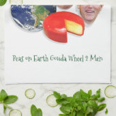 ピーズオンアースゴーダホイール2メントランプ&ペンス キッチンタオル (折り畳み)