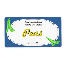 ピーズキャニング ラベル