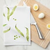 ピーズベジタブルキッチンタオル キッチンタオル (四つ折り)