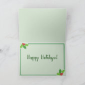 ピーズ・ラブ・アンド・ジョイ・プニー・グリーティングズ・カード シーズンカード (内部)