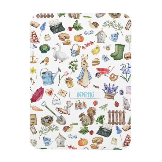 ピータパーソナライズされたーフレキシブル磁石 マグネット (縦)