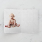 ピーターうさぎの写真をカスタマイズしよう ありがとう サンキューカード (内部)