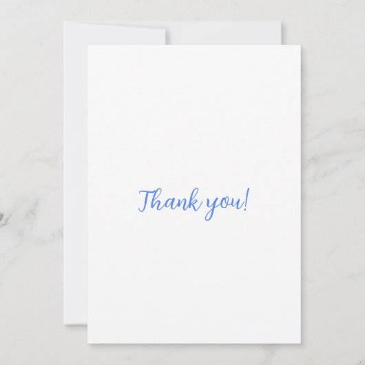 ピーターうさぎの感謝を込めた招待状 招待状 (裏面)