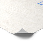 ピーターうさぎの1歳の誕生日をお祝いしよう ポスター (角)