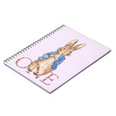 ピーターうさぎの1歳の誕生日 ノートブック (左側)