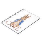 ピーターうさぎの1歳の誕生日 ノートブック (左側)