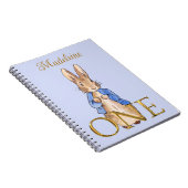 ピーターうさぎの1歳の誕生日 ノートブック (右側)