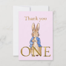 ピーターうさぎより　１つの感謝を込めて