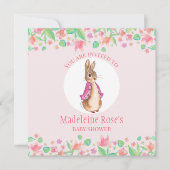 ピーターうさぎをカスタマイズしよう ご招待します 招待状 (正面)