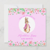 ピーターうさぎをカスタマイズしよう 招待状 (正面)