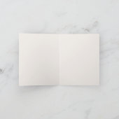 ピーターうさぎをカスタマイズする ありがとう サンキューカード (内部)