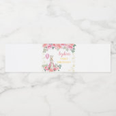 ピーターうさぎウォーターボトルラベル誕生日パーティー ペットボトルラベル (シングルラベル)