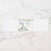 ピーターうさぎウォーターボトルラベル誕生日パーティー ペットボトルラベル (シングルラベル)