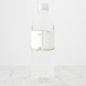 ピーターうさぎウォーターボトルラベル誕生日パーティー ペットボトルラベル (裏面)