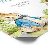 ピーターうさぎベビーは甘いテイクは治療 ポスター (角)