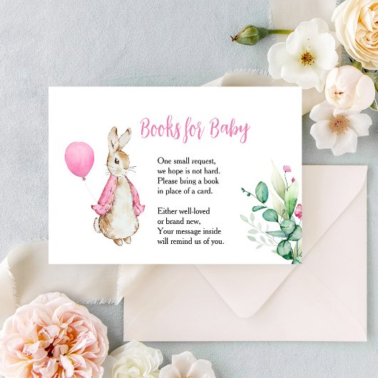 ピーターうさぎ本ベビーカード 出欠カード