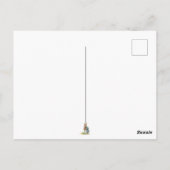 ピーターうさぎ風船 お誕生日おめでとう ポストカード (裏面)