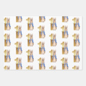 ピーターうさぎ1歳の誕生日 ラッピングペーパーシート (正面3)