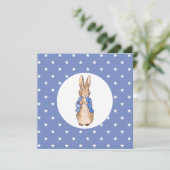 ピーターうさぎ ありがとう サンキューカード (スタンド正面)