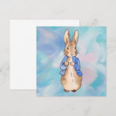 ピーターうさぎ ありがとう サンキューカード (正面/裏面)