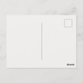 ピーターうさぎ ありがとう ポストカード (裏面)