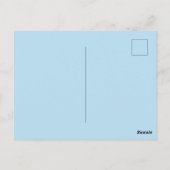 ピーターうさぎ ありがとう ポストカード (裏面)