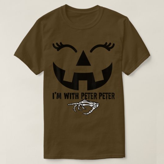 ピーターかぼちゃを食べる人の衣装ハロウィンスプラッシュ15 Tシャツ (デザイン正面)