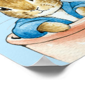 ピーターが植木鉢に座る ポスター (角)