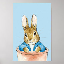 ピーターが植木鉢に座る ポスター