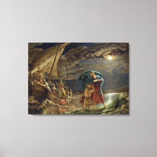 ピーターが水の上を歩く, 1806 キャンバスプリント (正面)