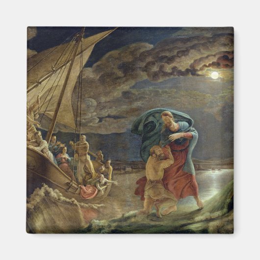 ピーターが水の上を歩く， 1806 マグネット (正面)