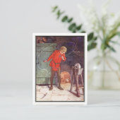 ピーターとティンカーベル、アリス・B・ウッドワード著 ポストカード (スタンド正面)