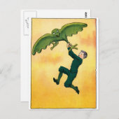 ピーターとバルーンバード「オズの格言王」 ポストカード (正面/裏面)