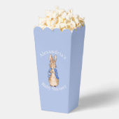 ピーターにウサギの赤ちゃんシャワーをパーソナライズ フェイバーボックス (はじけた状態)