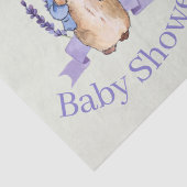 ピーターにウサギの赤ちゃんシャワーをパーソナライズ 薄葉紙 (詳細)